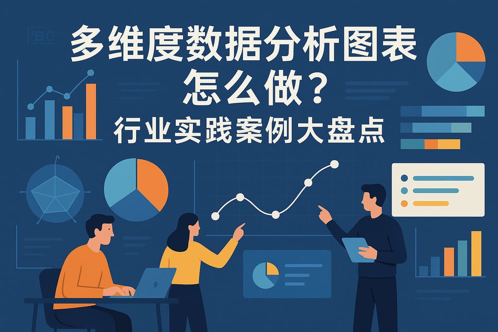多维度数据分析图表怎么做？行业实践案例大盘点