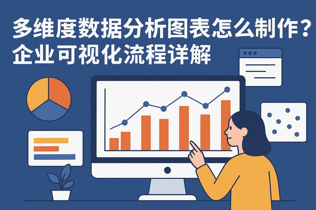 多维度数据分析图表怎么制作？企业可视化流程详解
