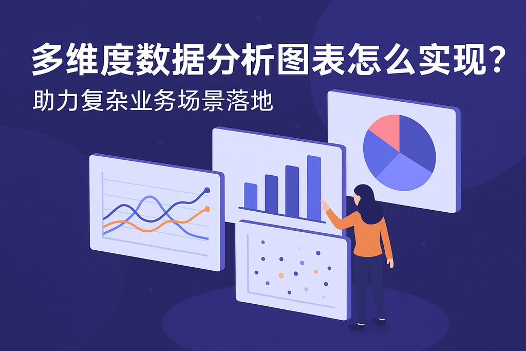 多维度数据分析图表怎么实现？助力复杂业务场景落地
