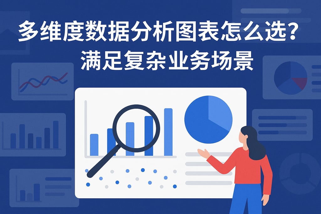 多维度数据分析图表怎么选？满足复杂业务场景