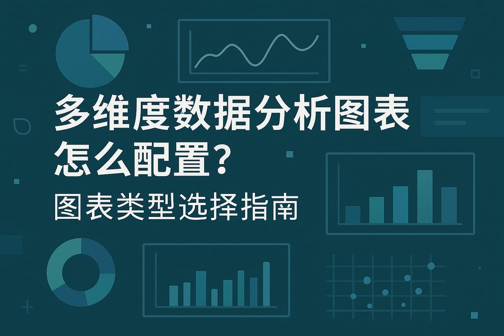 多维度数据分析图表怎么配置？图表类型选择指南