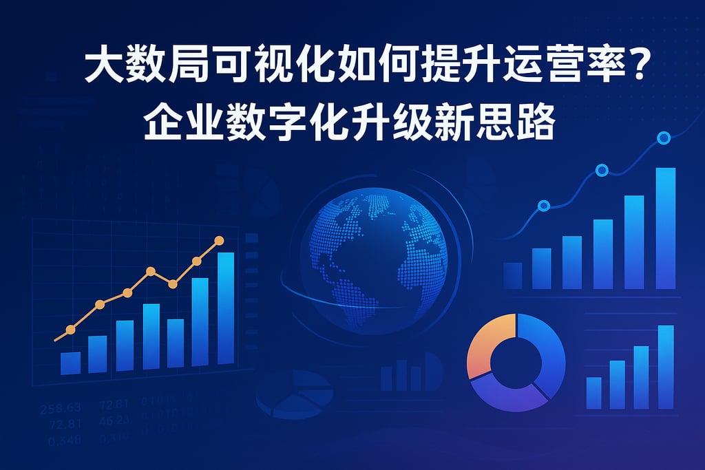 大数据可视化如何提升运营效率？企业数字化升级新思路