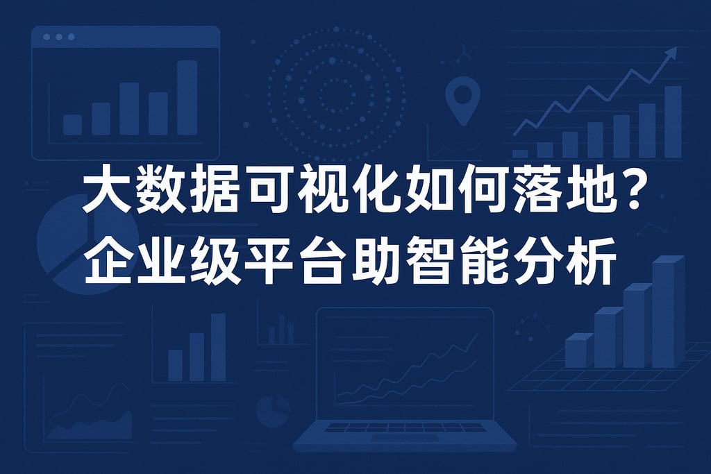 大数据可视化如何落地？企业级平台助力智能分析