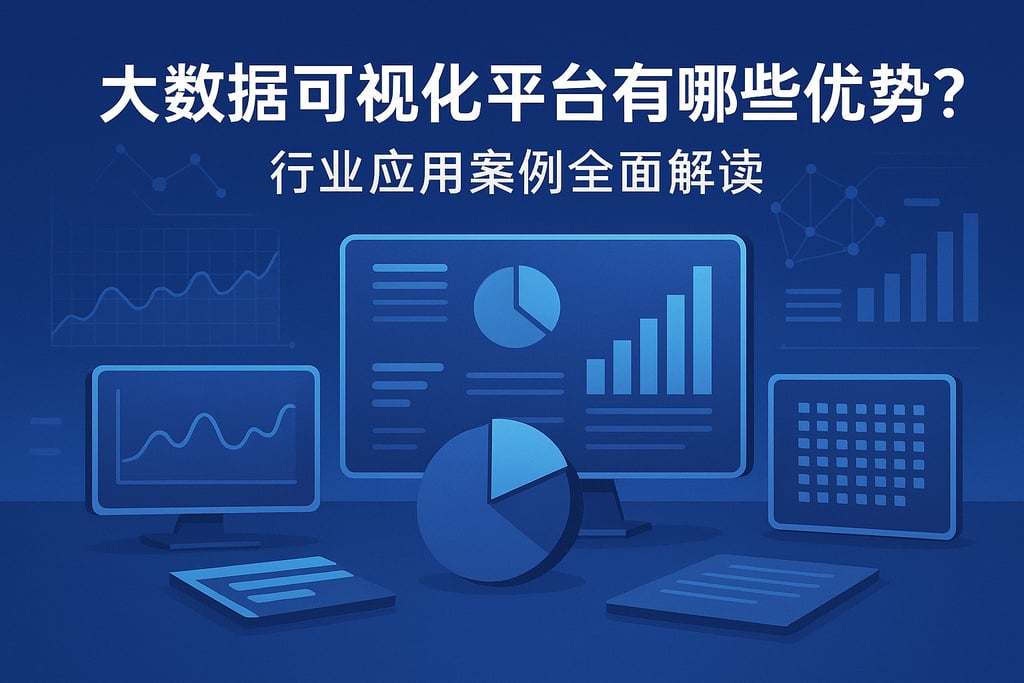 大数据可视化平台有哪些优势？行业应用案例全面解读
