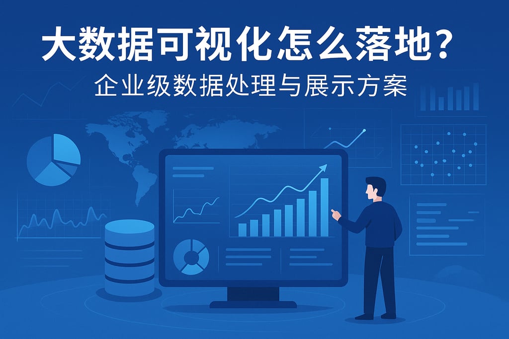 大数据可视化怎么落地？企业级数据处理与展示方案