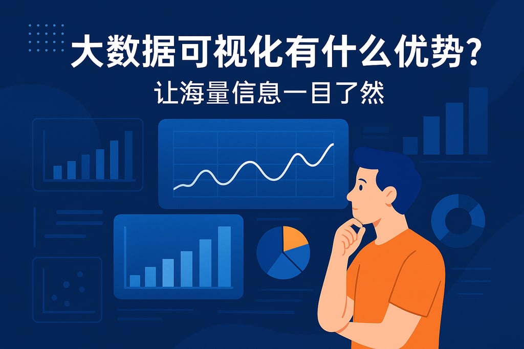 大数据可视化有什么优势？让海量信息一目了然