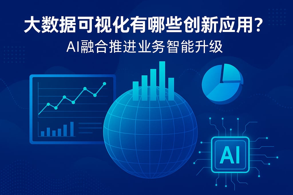 大数据可视化有哪些创新应用？AI融合推动业务智能升级