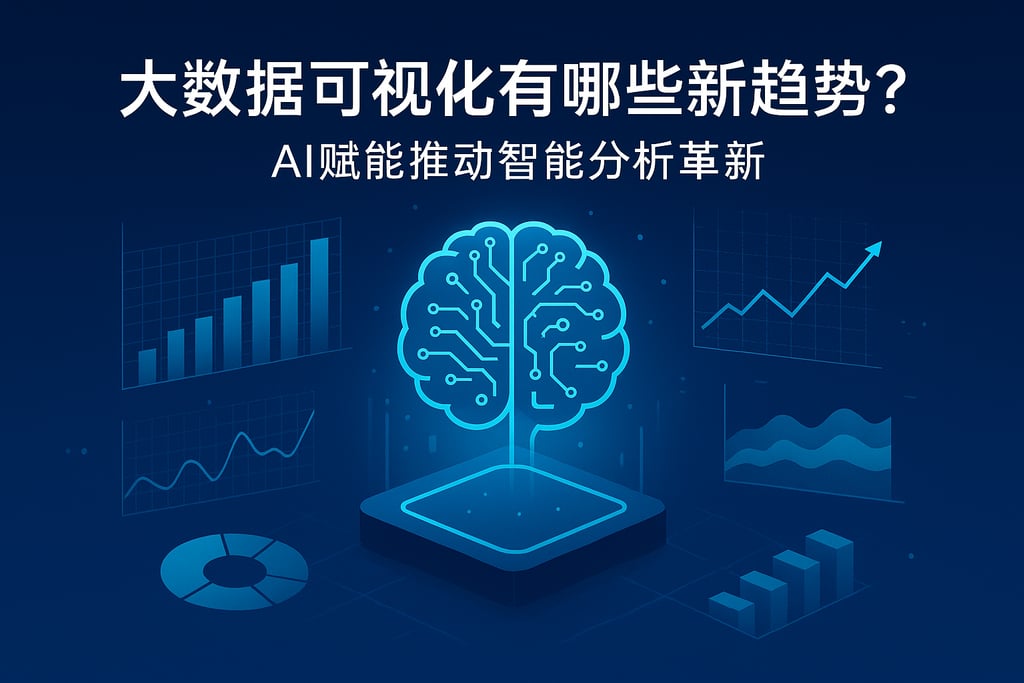 大数据可视化有哪些新趋势？AI赋能推动智能分析革新