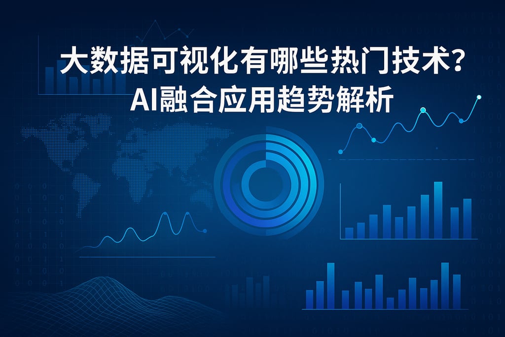 大数据可视化有哪些热门技术？AI融合应用趋势解析