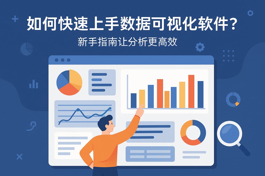如何快速上手数据可视化软件？新手指南让分析更高效