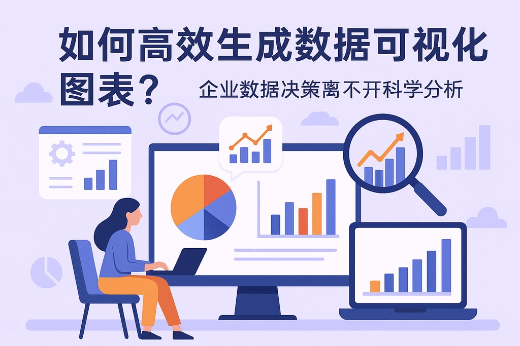 如何高效生成数据可视化图表？企业数据决策离不开科学分析