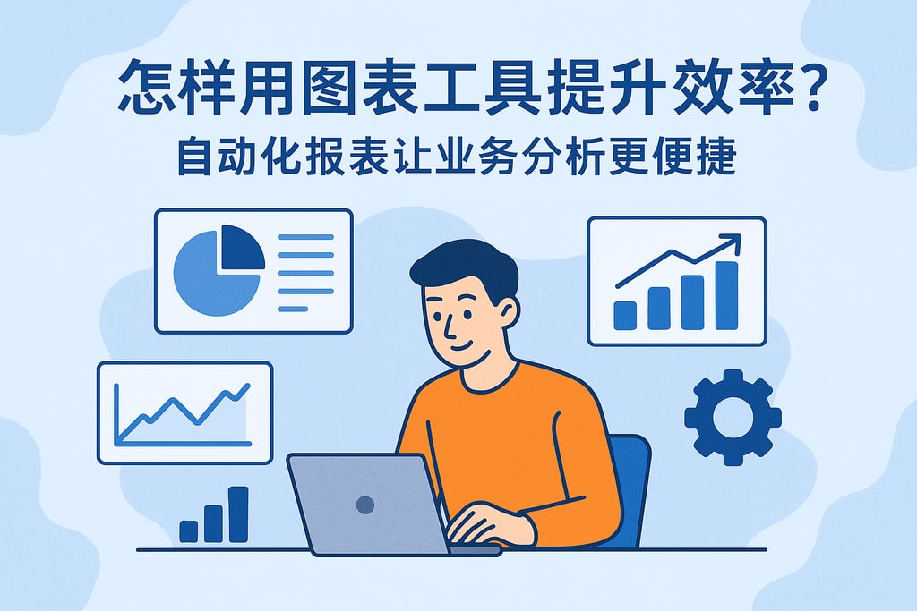 怎样用图表工具提升效率？自动化报表让业务分析更便捷