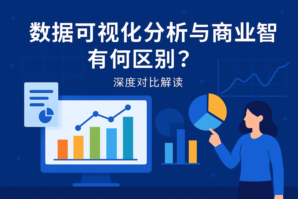 数据可视化分析与商业智能有何区别？深度对比解读