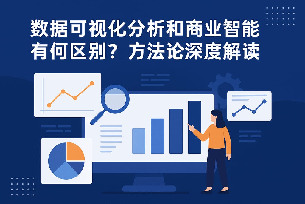 数据可视化分析和商业智能有何区别？方法论深度解读