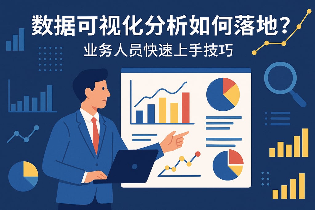 数据可视化分析如何落地？业务人员快速上手技巧