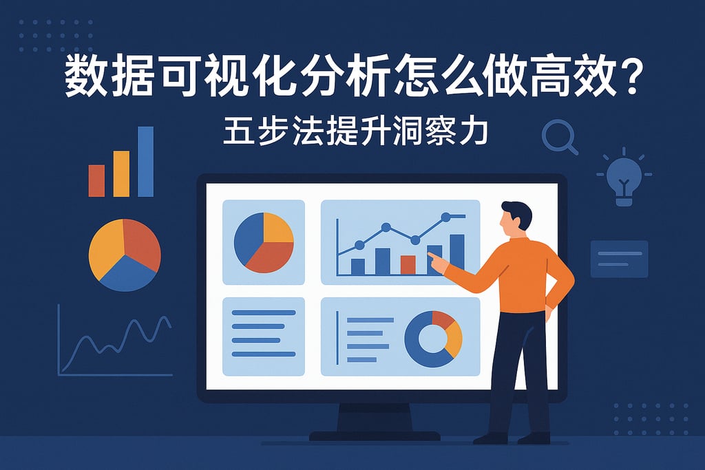 数据可视化分析怎么做高效？五步法提升洞察力