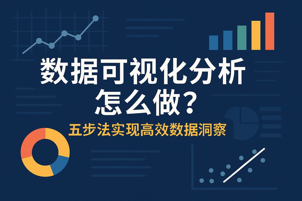 数据可视化分析怎么做？五步法实现高效数据洞察