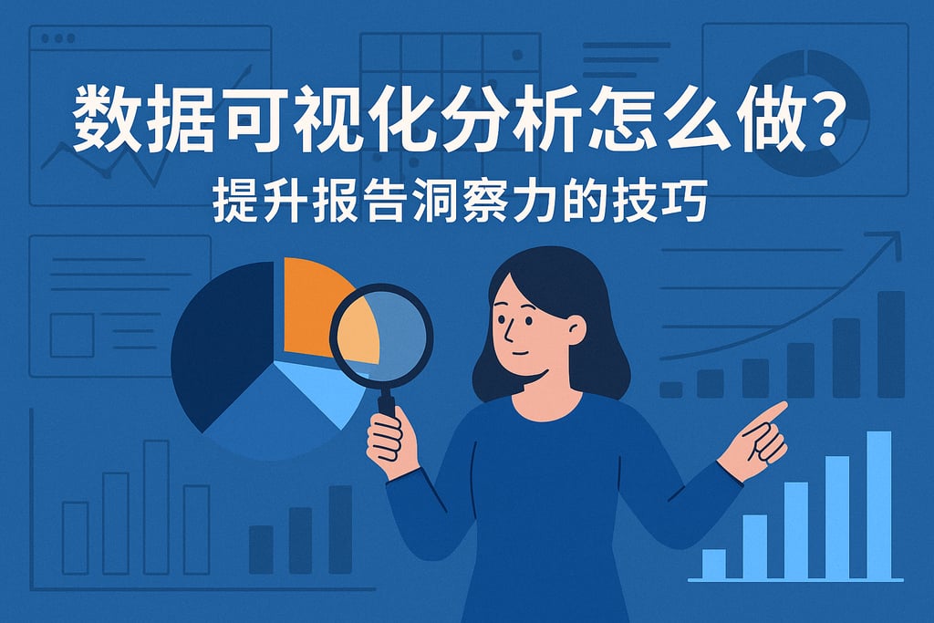 数据可视化分析怎么做？提升报告洞察力的技巧