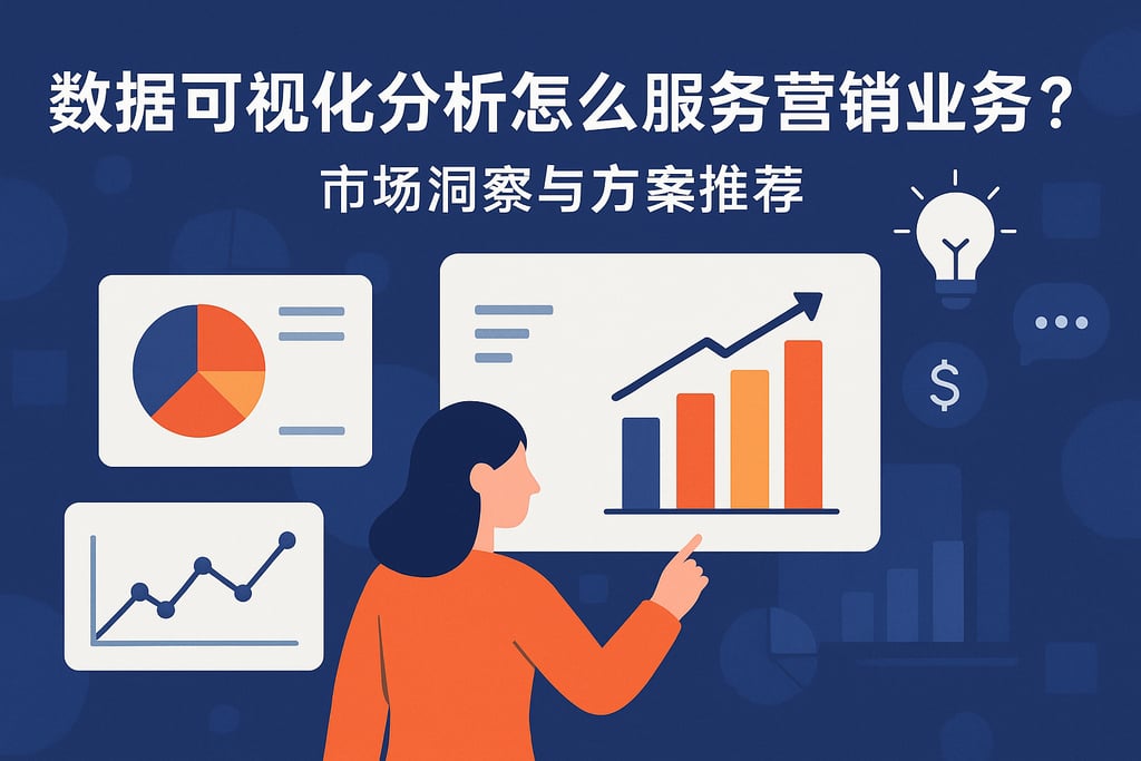 数据可视化分析怎么服务营销业务？市场洞察与方案推荐