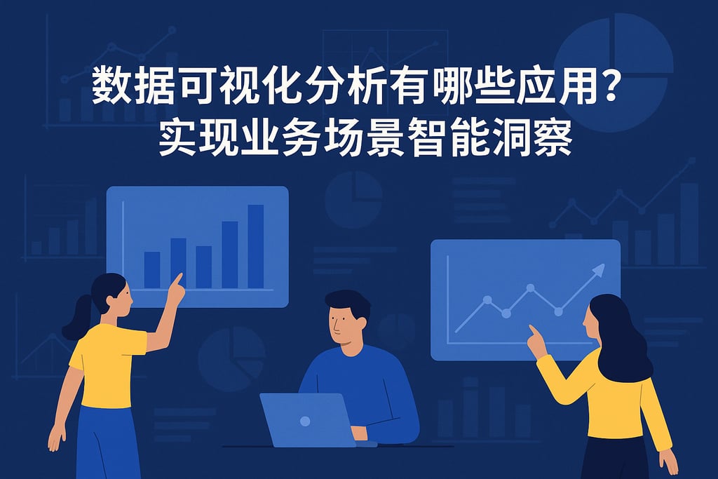 数据可视化分析有哪些应用？实现业务场景智能洞察