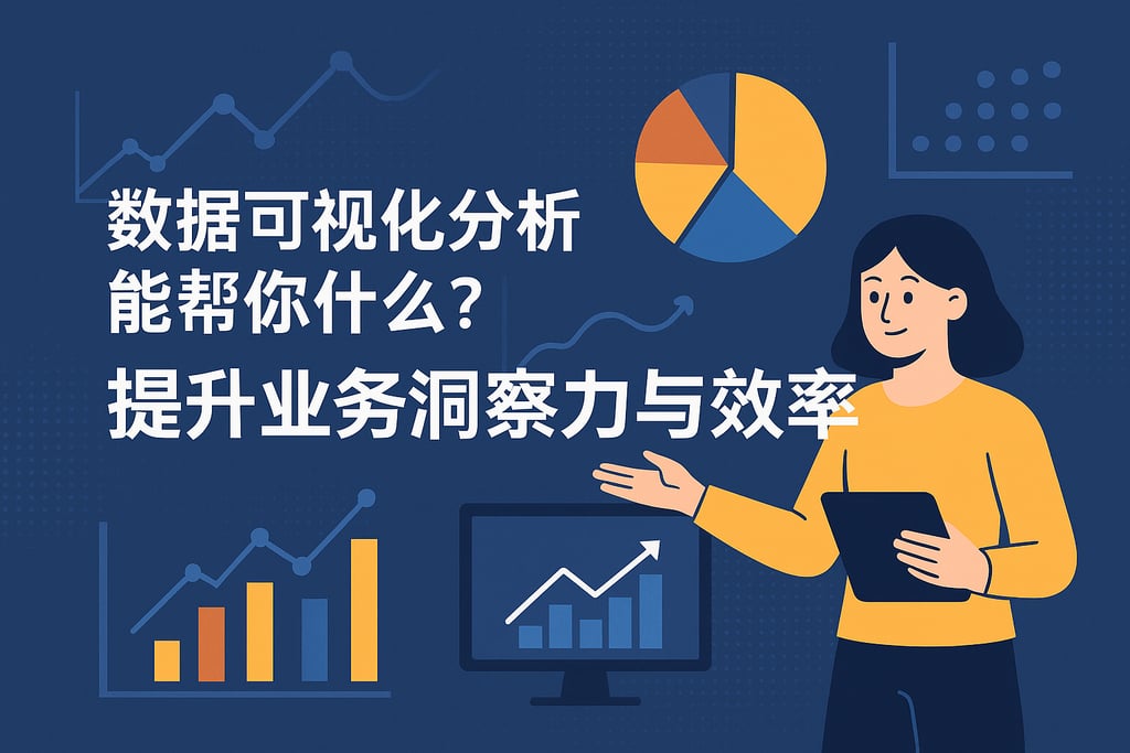 数据可视化分析能帮你什么？提升业务洞察力与效率