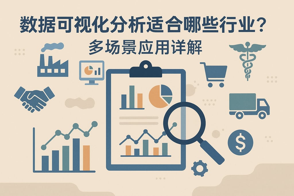 数据可视化分析适合哪些行业？多场景应用详解