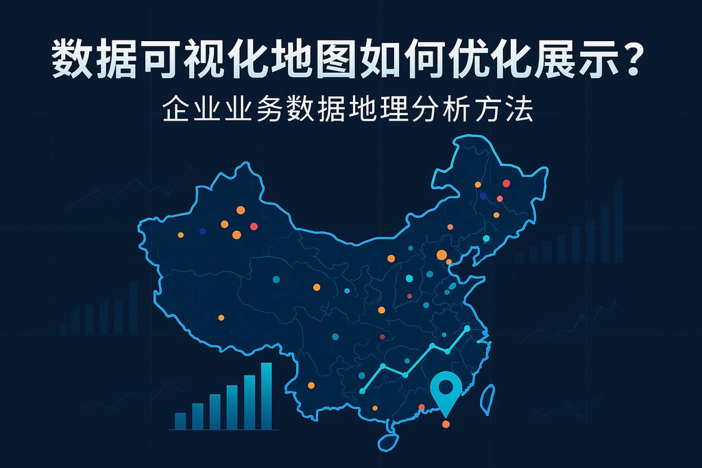数据可视化地图如何优化展示？企业业务数据地理分析方法