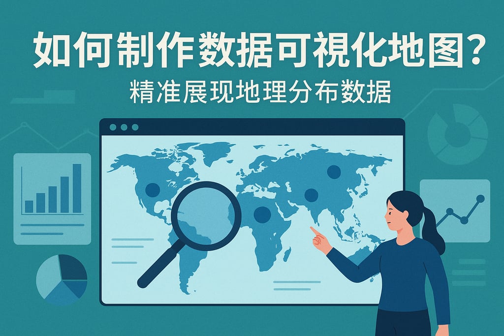 数据可视化地图如何制作？精准展现地理分布数据