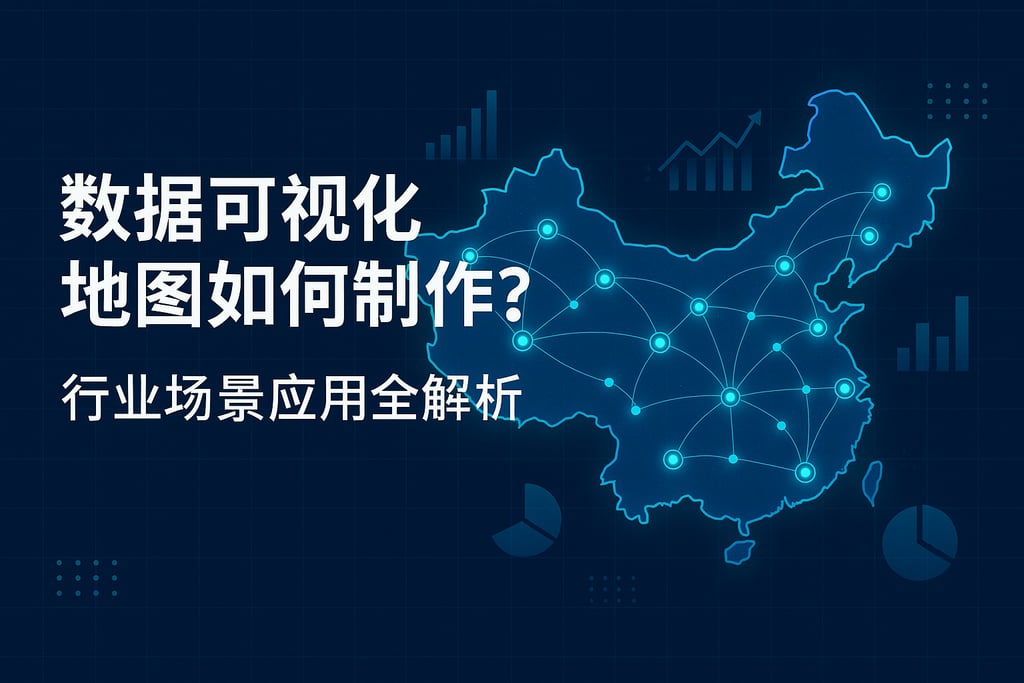数据可视化地图如何制作？行业场景应用全解析