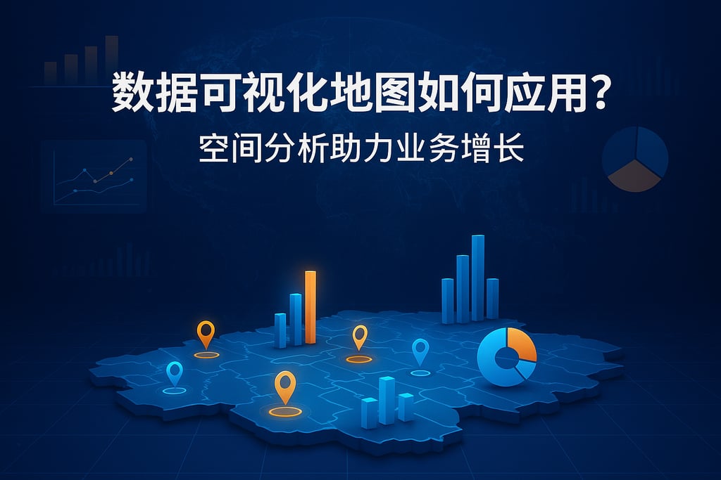 数据可视化地图如何应用？空间分析助力业务增长