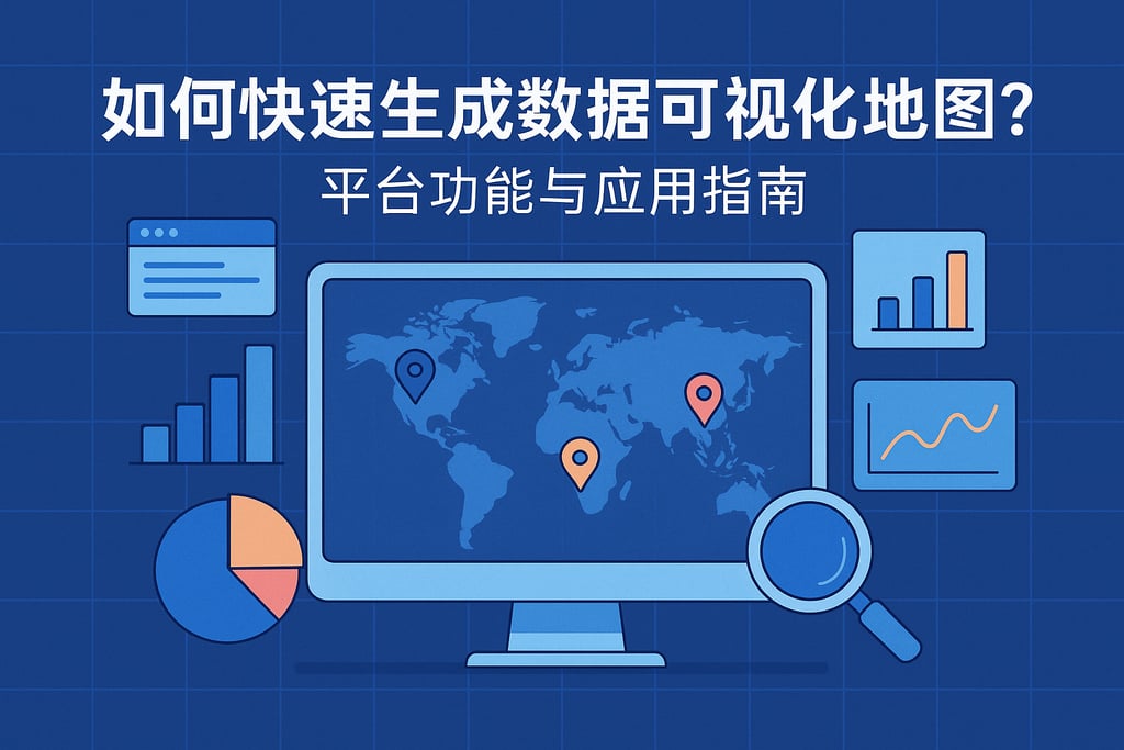 数据可视化地图如何快速生成？平台功能与应用指南