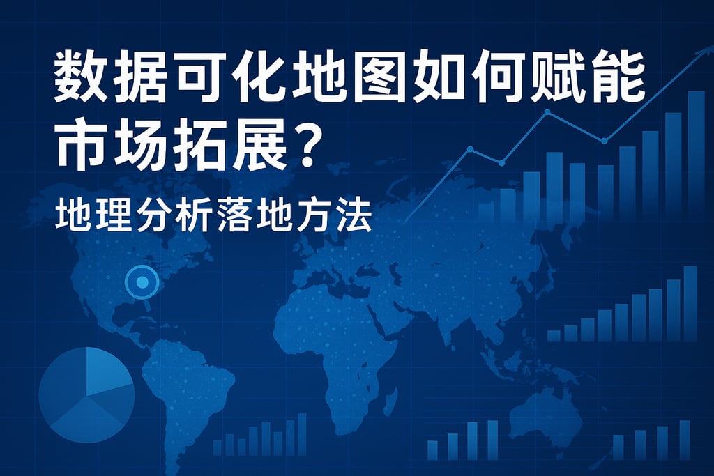 数据可视化地图如何赋能市场拓展？地理分析落地方法