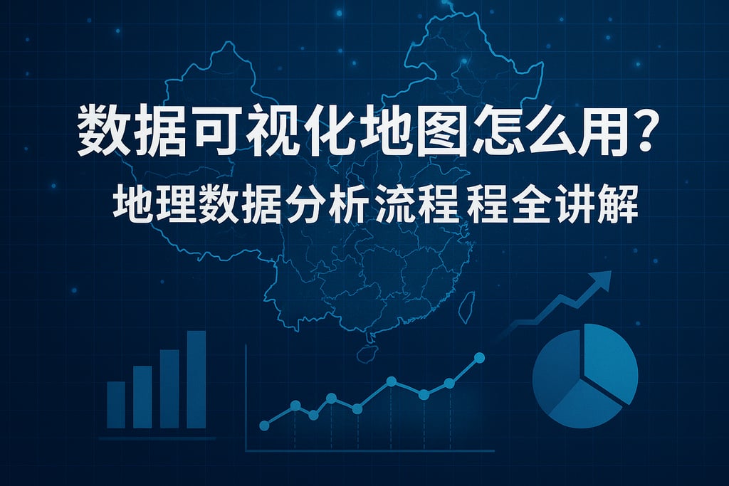 数据可视化地图怎么应用？地理数据分析流程全讲解