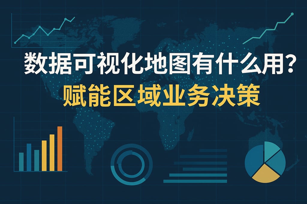 数据可视化地图有什么用？赋能区域业务决策