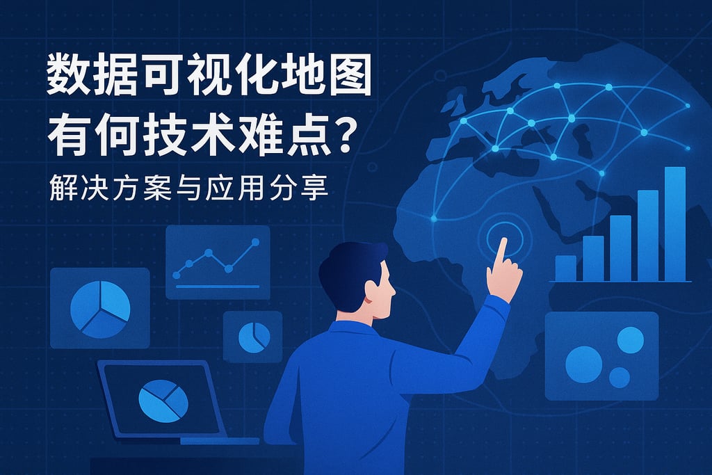 数据可视化地图有何技术难点？解决方案与应用分享