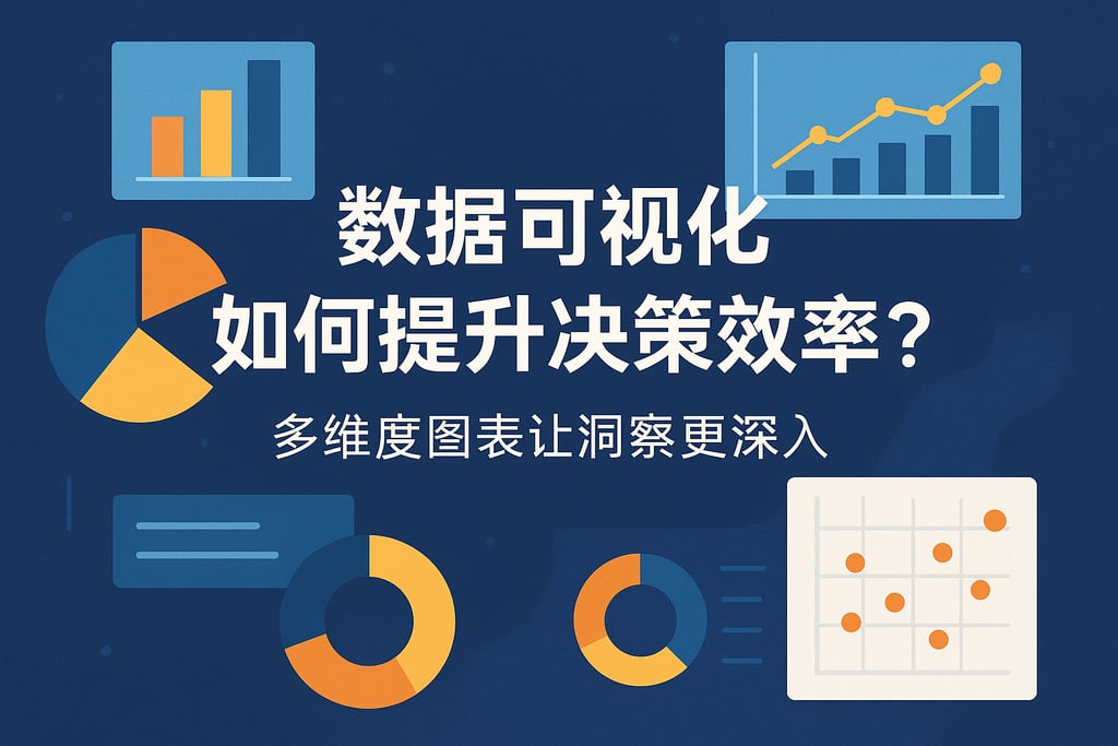 数据可视化如何提升决策效率？多维度图表让洞察更深入