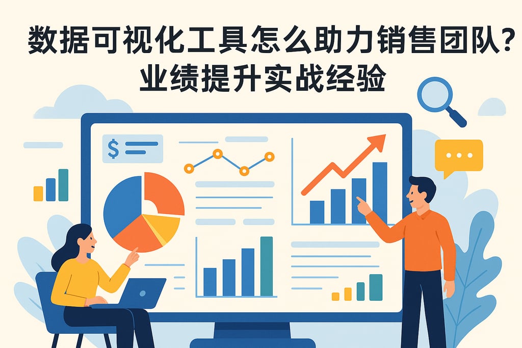 数据可视化工具怎么助力销售团队？业绩提升实战经验