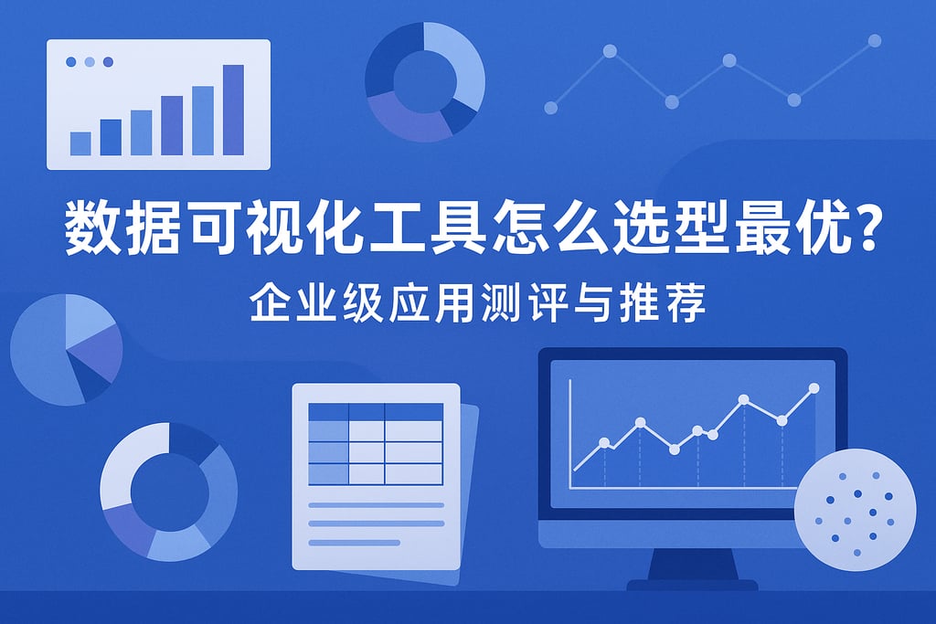 数据可视化工具怎么选型最优？企业级应用测评与推荐