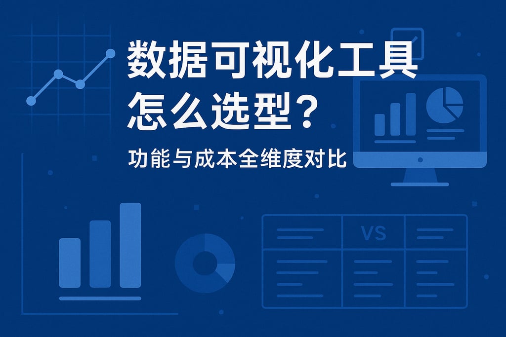 数据可视化工具怎么选型？功能与成本全维度对比