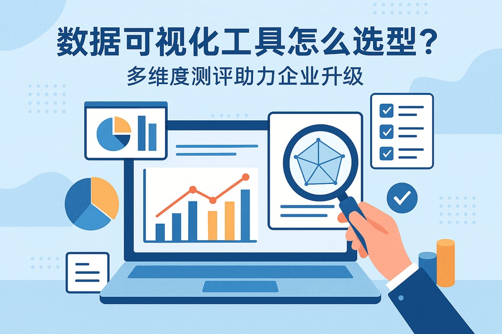 数据可视化工具怎么选型？多维度测评助力企业升级
