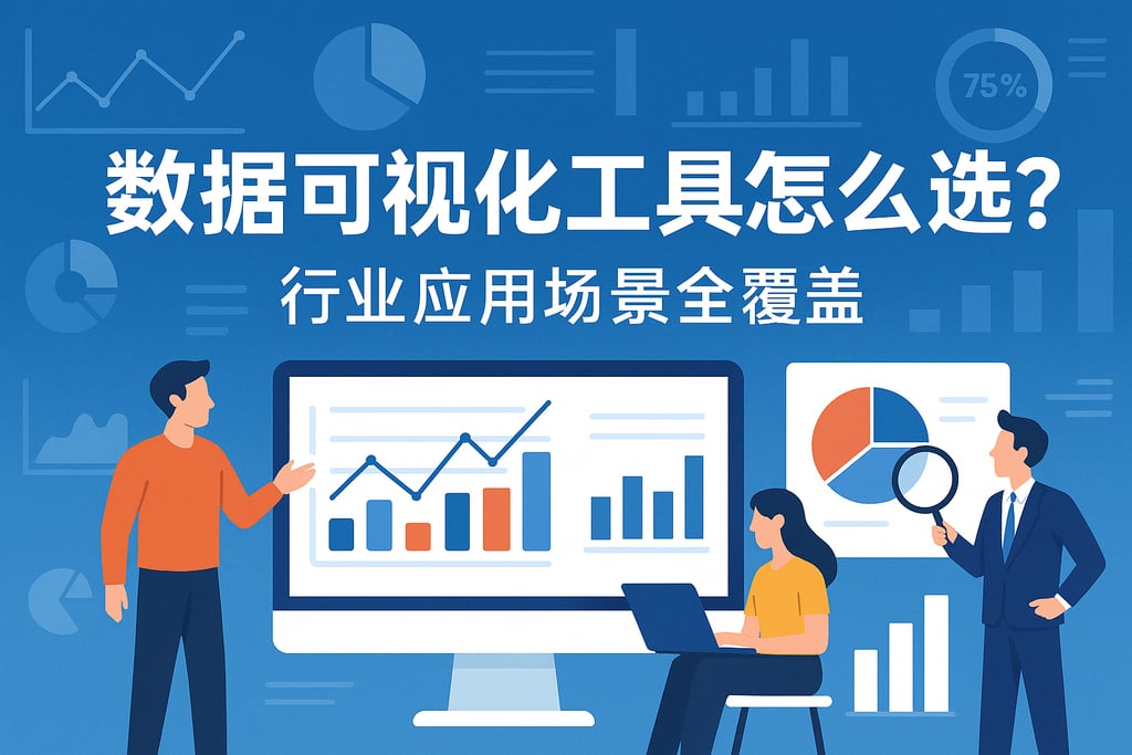数据可视化工具怎么选？行业应用场景全覆盖