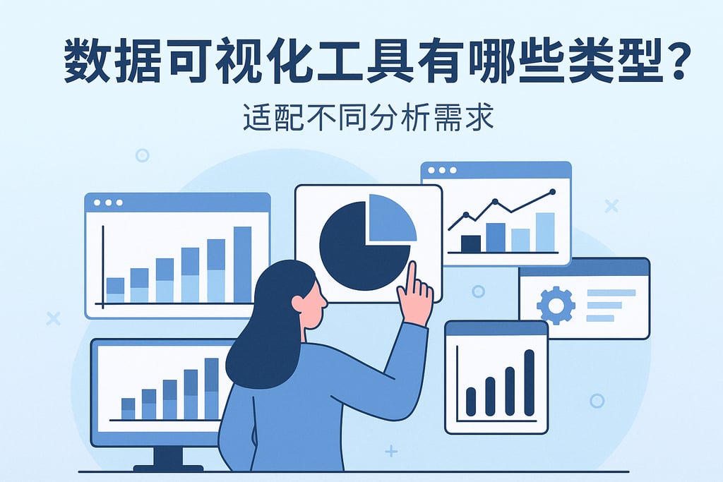 数据可视化工具有哪些类型？适配不同分析需求