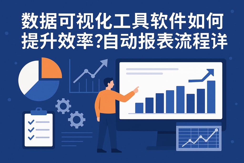 数据可视化工具软件如何提升效率？自动报表流程详解