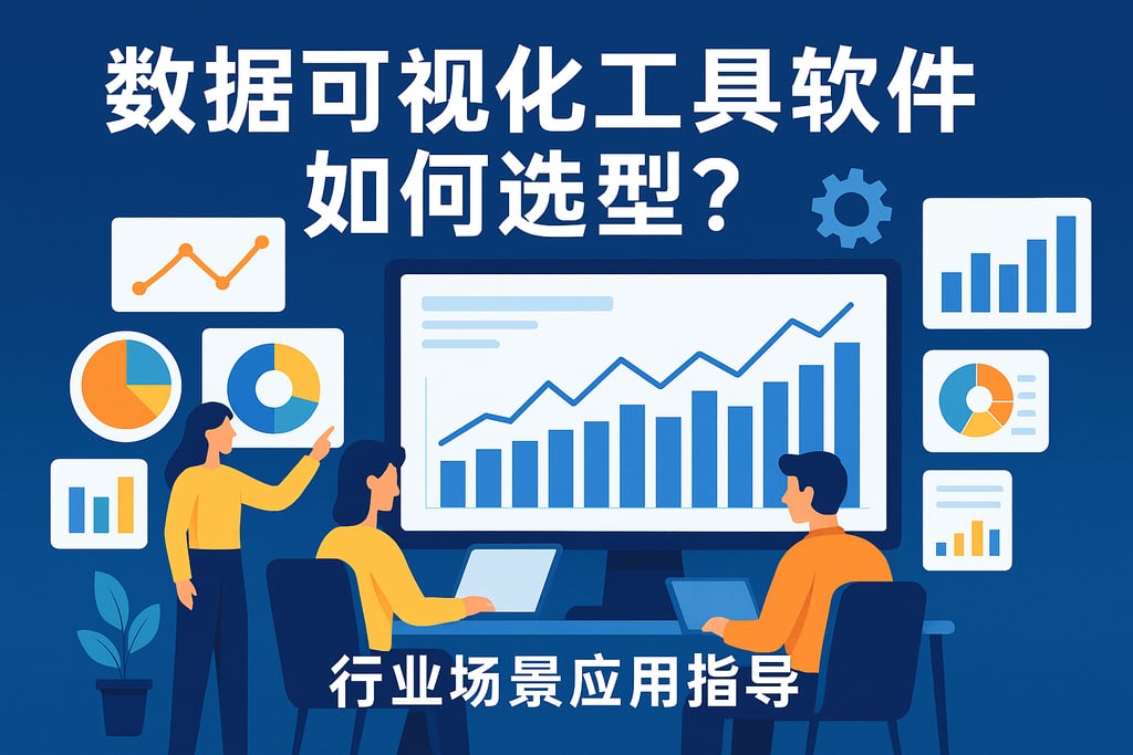 数据可视化工具软件如何选型？行业场景应用指导