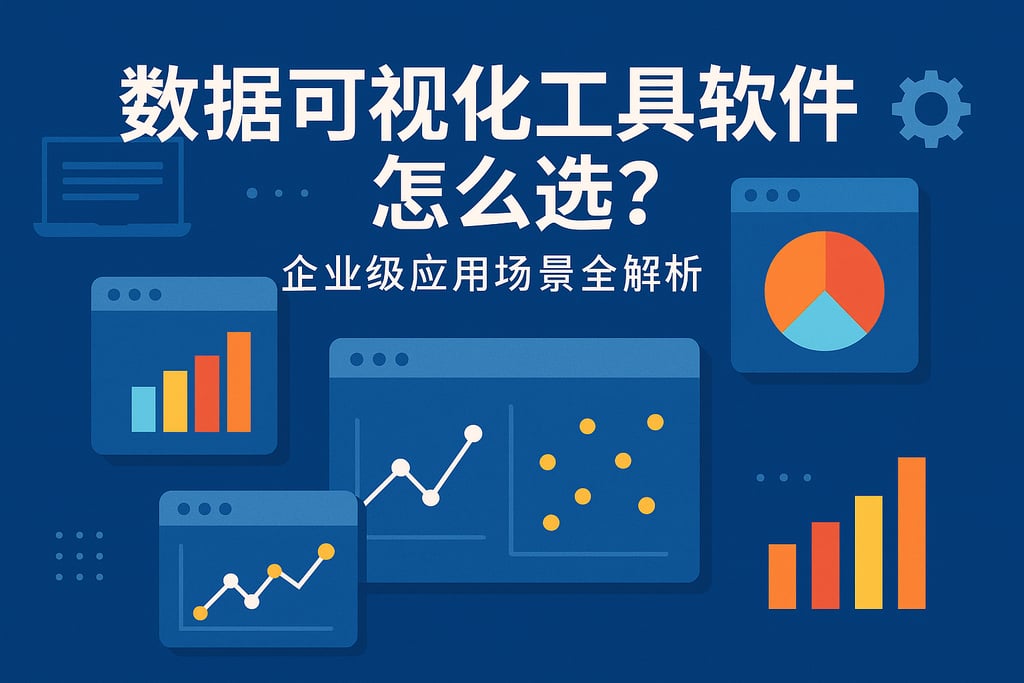 数据可视化工具软件怎么选？企业级应用场景全解析