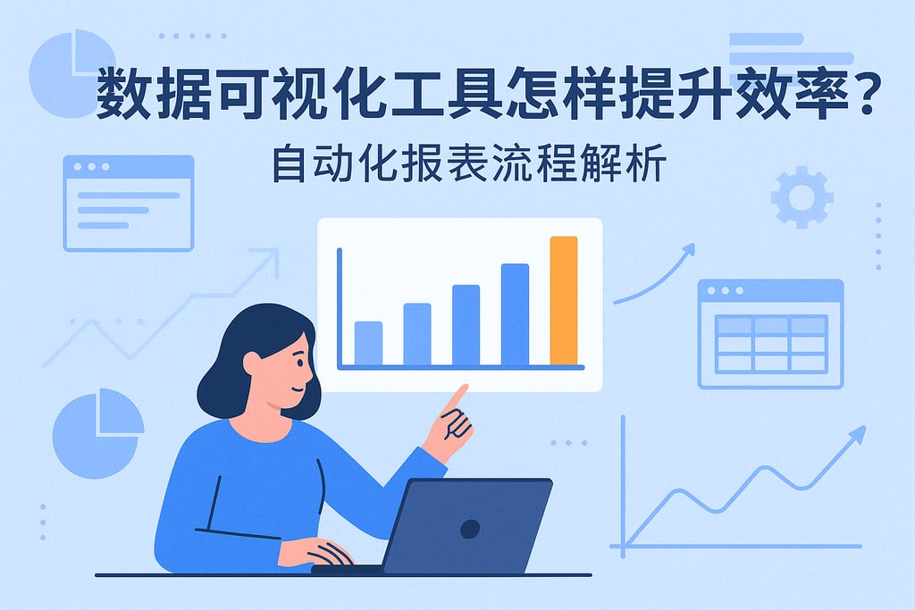 数据可视化工具软件怎样提升效率？自动化报表流程解析