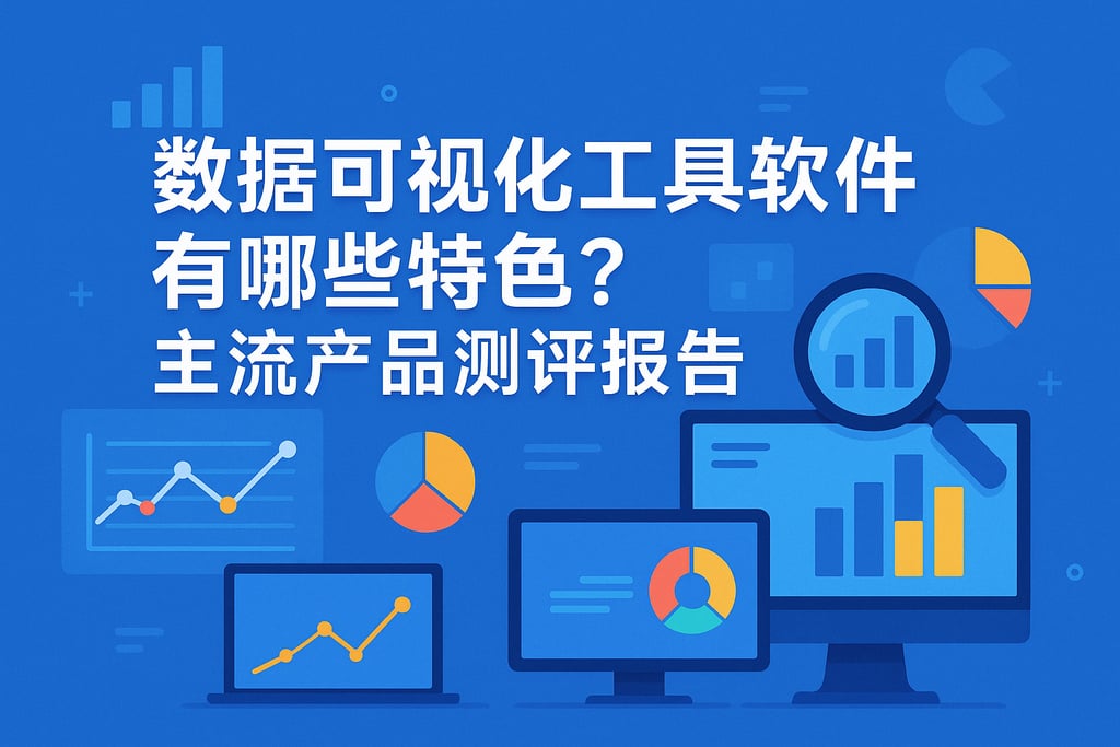 数据可视化工具软件有哪些特色？主流产品测评报告
