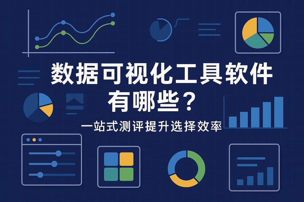 数据可视化工具软件有哪些？一站式测评提升选择效率