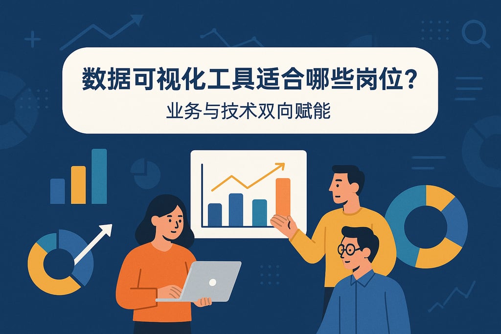 数据可视化工具适合哪些岗位？业务与技术双向赋能