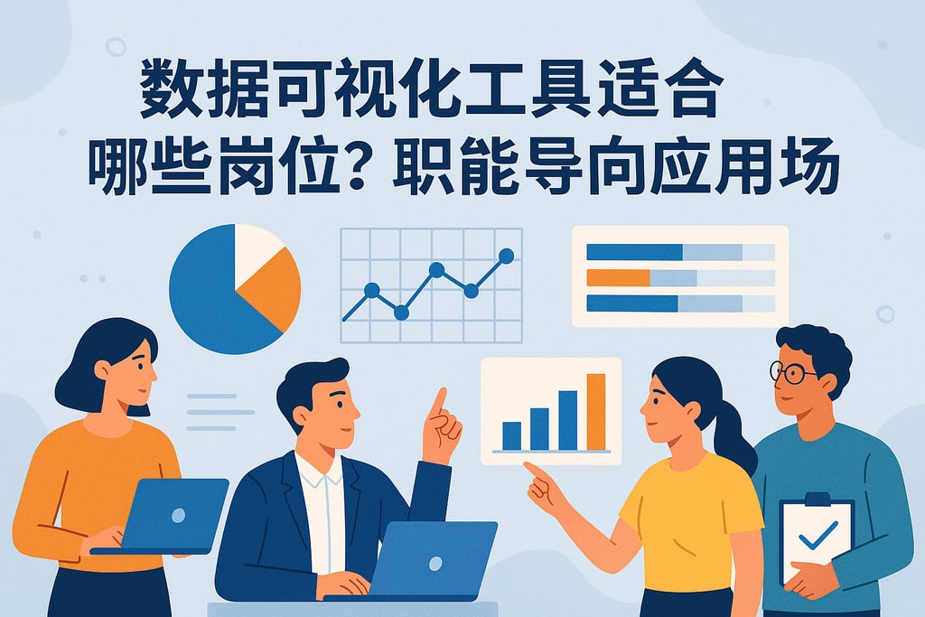 数据可视化工具适合哪些岗位？职能导向应用场景盘点